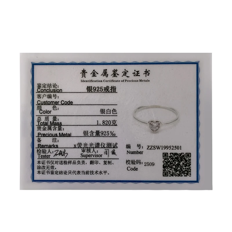 COLUSIWEI 100% реальные 925 стерлингового серебра в форме сердца кольца CZ серебряное