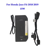 wireless charger for honda jazz fit 2018 2019 fast charging plate pad 15w car holder accessories 2018 wireless for iphone 11