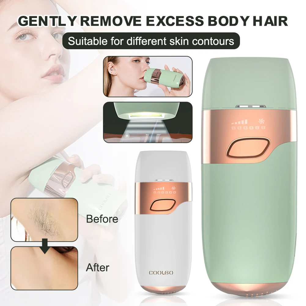 

Эпилятор дома IPL машина для удаления волос для женщин и мужчин Перманентный лазер для удаления волос Модернизированный to1000,000 вспышек не выз...