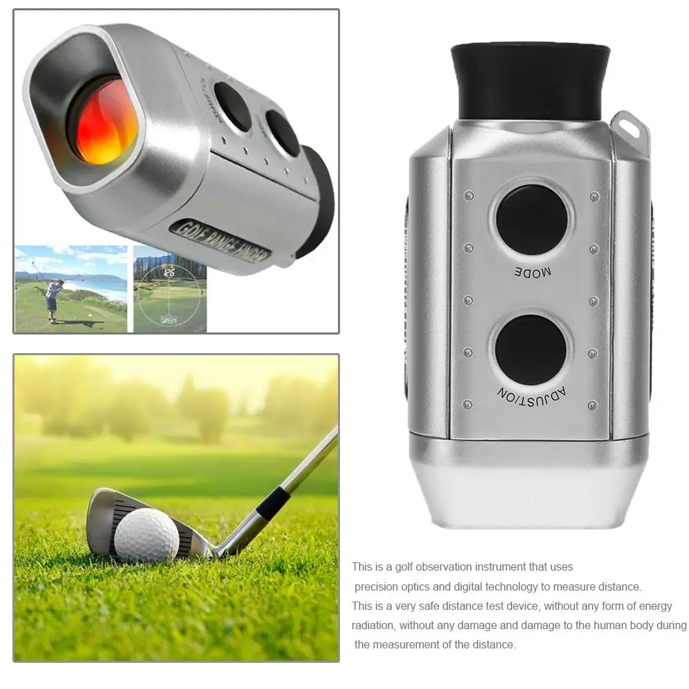 

7x Digital Optic Telescope Laser Range Finder Golf Scope Yards Measure Outdoor Distance Roulette Meter monocular Rangefinder