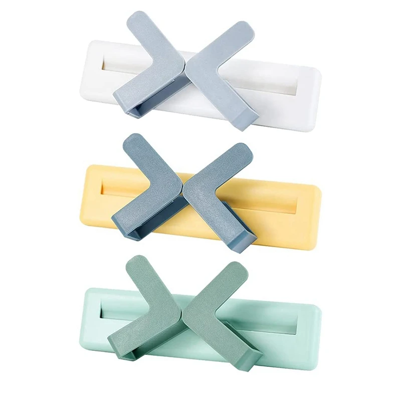 

3 Pcs Retractable Pot Cover Rack Storage Rack Wall-Mounted Kitchen Utensil Bracket Free Punching Wall-Mounted Rack