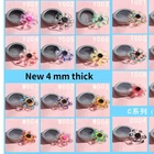 Фигурки 4 мм, Спиннер, топы для снятия стресса, игрушка для детей, аниме фигурка Наруто Какаси, акриловые динамические гироскопические спиннинговые Топы