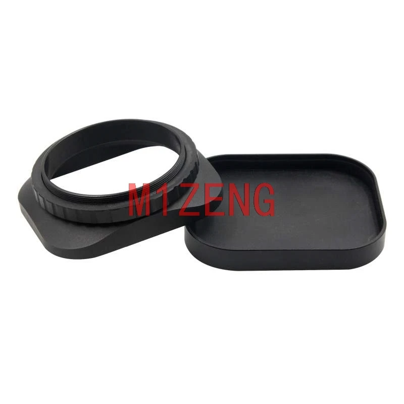 52 мм квадратная металлическая крышка для объектива винтовое крепление камеры