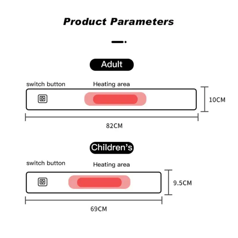 

USB Heated Winter Scarf Smart Heating Solid Massage Scarf Outdoor Equipment Winter Warmer Neck Heating Pad Heated Scarf New