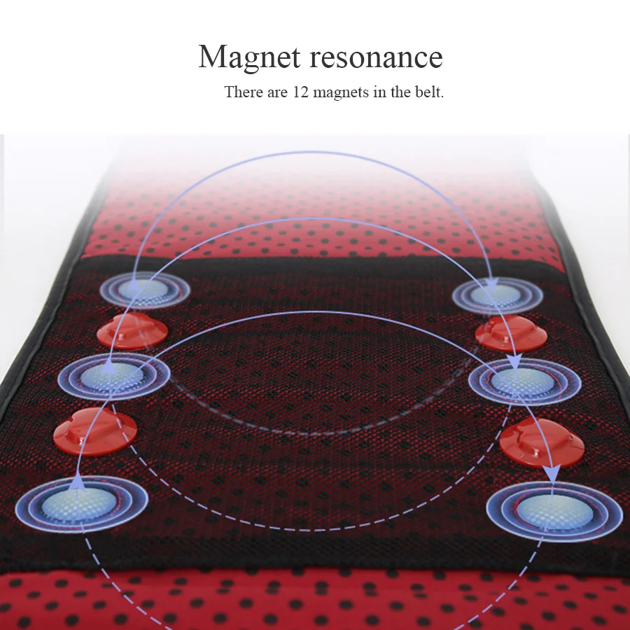 Электрический пояс для похудения фотонный Массажер прогревания талии