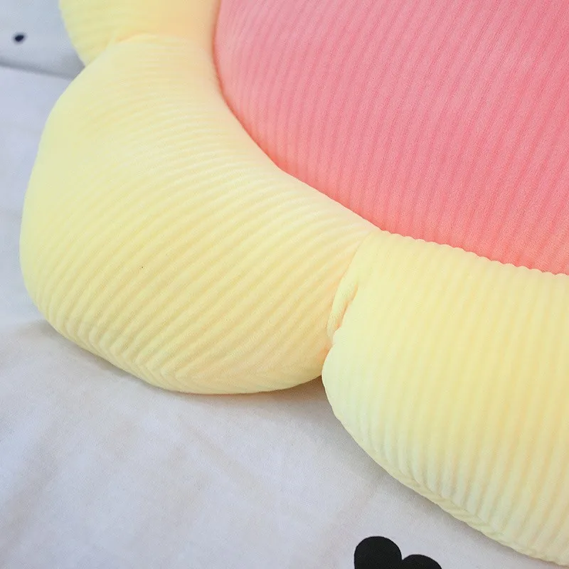 

40cm/60cm Beautiful Colorful Flower Plush Pillow Toy Soft Cartoon Plant Stuffed Doll Chair Cushion Sofa Lovers Birthday Gift
