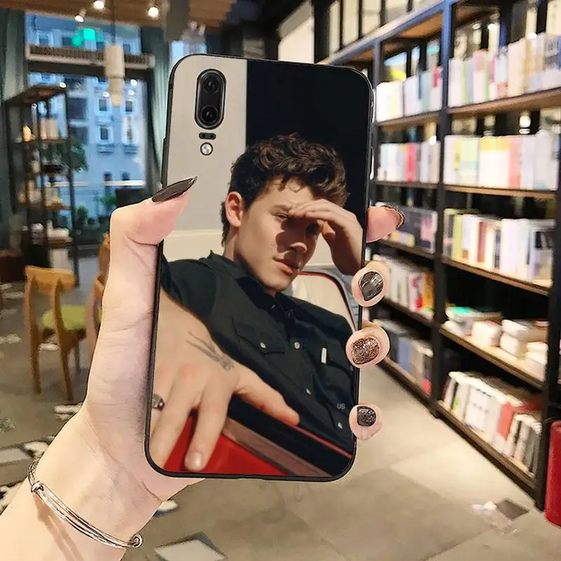 

Canadian male singer shawn mendes Phone Case For Huawei honor Mate P 10 20 30 40 i 9 8 pro x Lite smart 2019 nova 5t