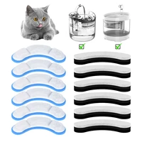 3612pcs cat water fountain replacement filter elements activated for cats pet drinking bowl auto feeder