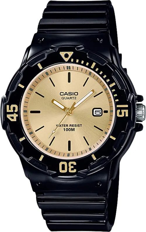 Часы ``CASIO`` LRW-200H-9E женские кварцевые наручные часы с датой | Наручные