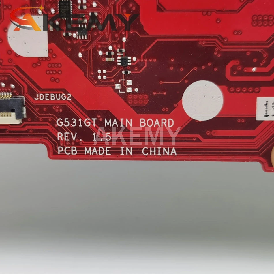 Bestellen Akemy G531GT Motherboard Für ASUS ROG Strix G531GT G531GV G531GVW G512GT G512GV G512GW NARBE Laotop Mainboard I5-9300H GTX 1650