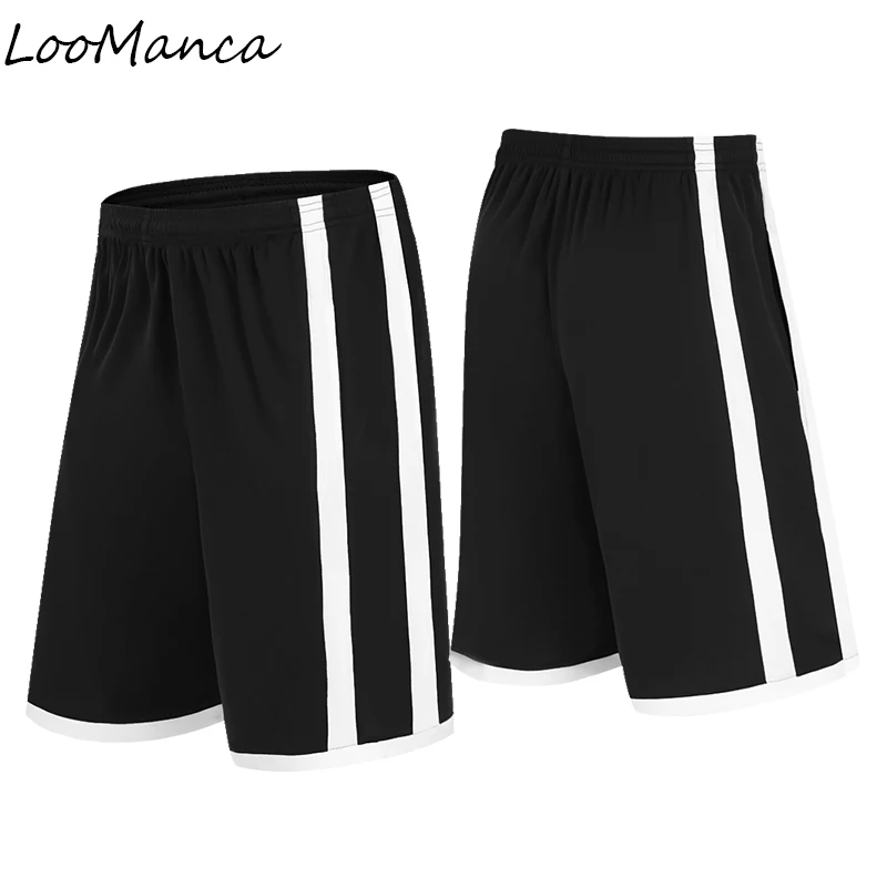 Шорты мужские спортивные до колена быстросохнущие дышащие с карманами для