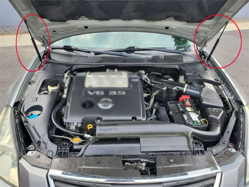 1 пара авто капот поддерживает удары газовые стойки для 2004-2008 Nissan Maxima Sedan для Nissan Teana J31 демпфер