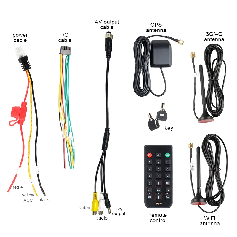 4G LTE GPS WIFI AHD Мобильный Dvr 1080P 4CH система мониторинга транспортных средств