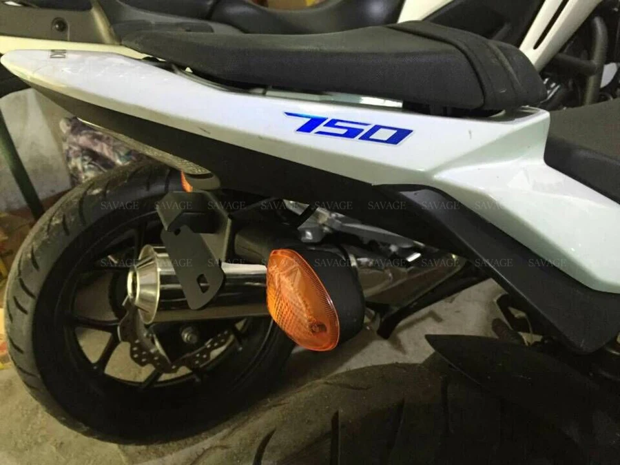 Держатель номерного знака светодиодный светильник для SUZUKI GSR GSX-S 750 GSR750 2011-2016 13 14 15