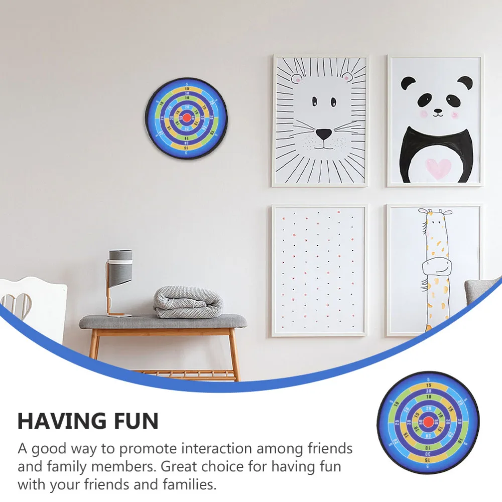 

1 Set Dart Board Toys Throwing Ball Darts Toys Dart Board Games for Kids