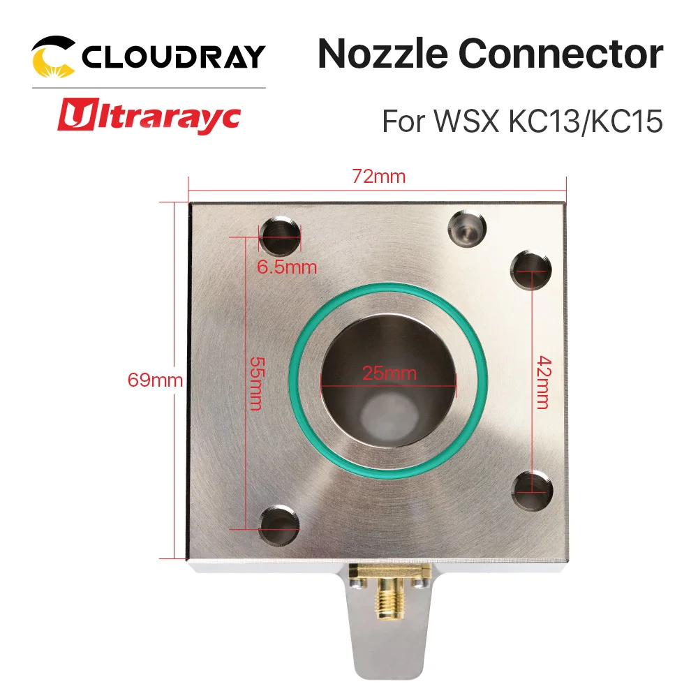 Соединитель сопла Ultrarayc WSX чувствительные детали сопло соединитель для