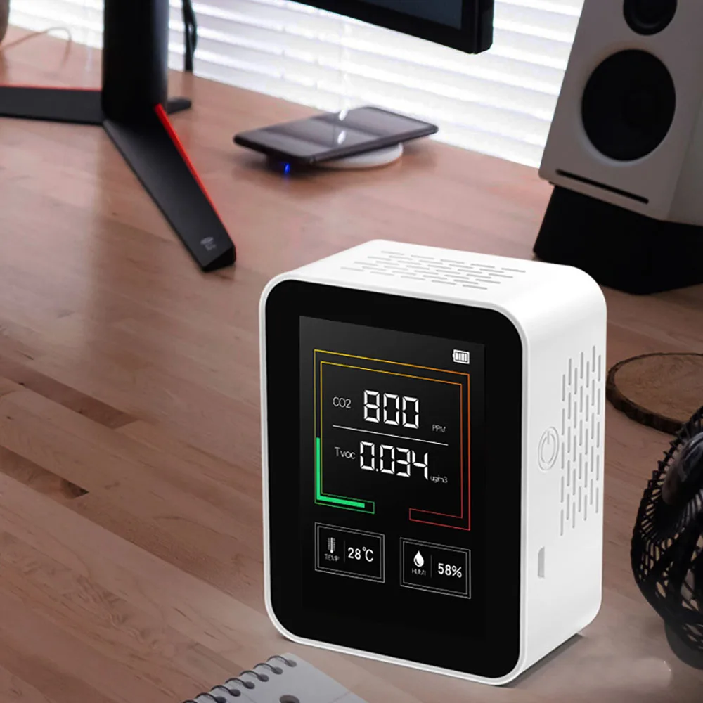 

Gas Detector Analyzer Gas Air Quality Monitor Meter Air Analyzer CO2 Detector CO2 Sensor CO2 Monitor