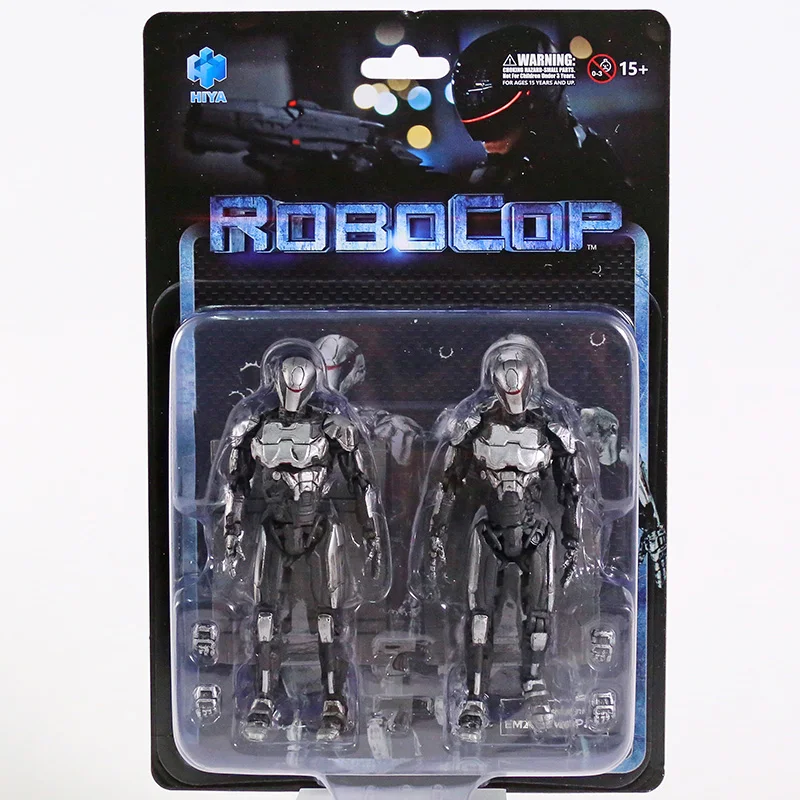 Hiya игрушки 2014 Фильм робокоп черного EM 208 робот 4 &quot движущаяся фигурка