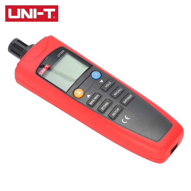 UNI T UT331/UT332 Измеритель температуры и влажности ℃/℉ выбор вместе с выбором точки