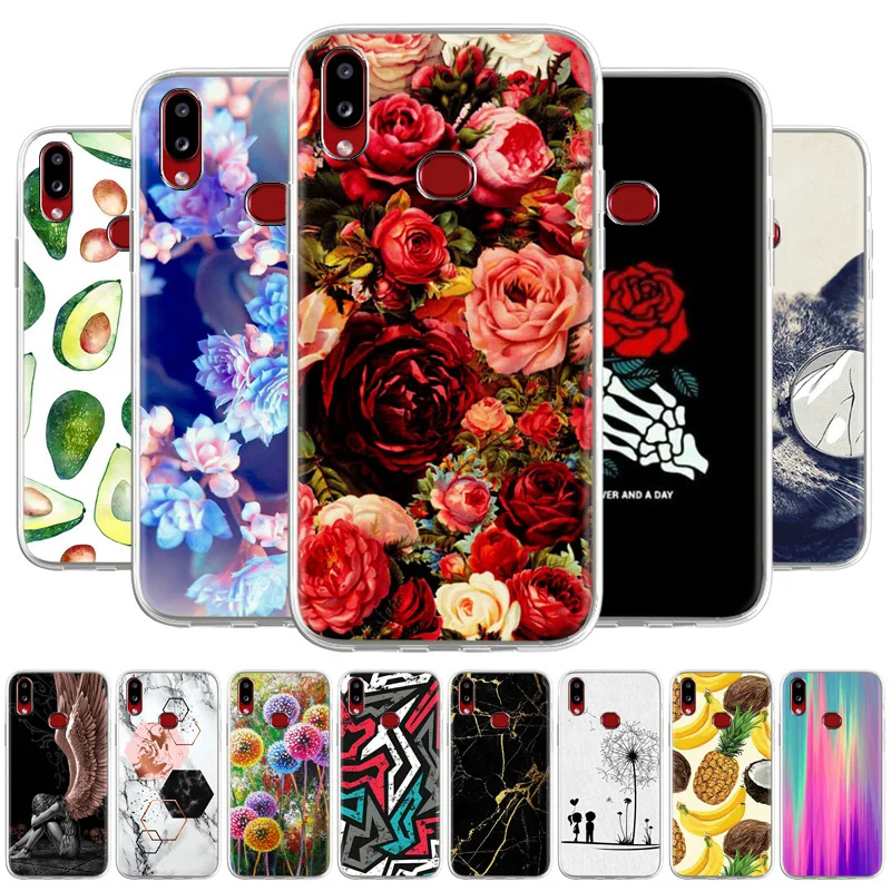 

For Samsung A10s Cases Silicon Fashion Funda For Samsung Galaxy A10s SM-A107F SM-A107M SM-A107F DS Soft TPU Cool Pattern Bumper