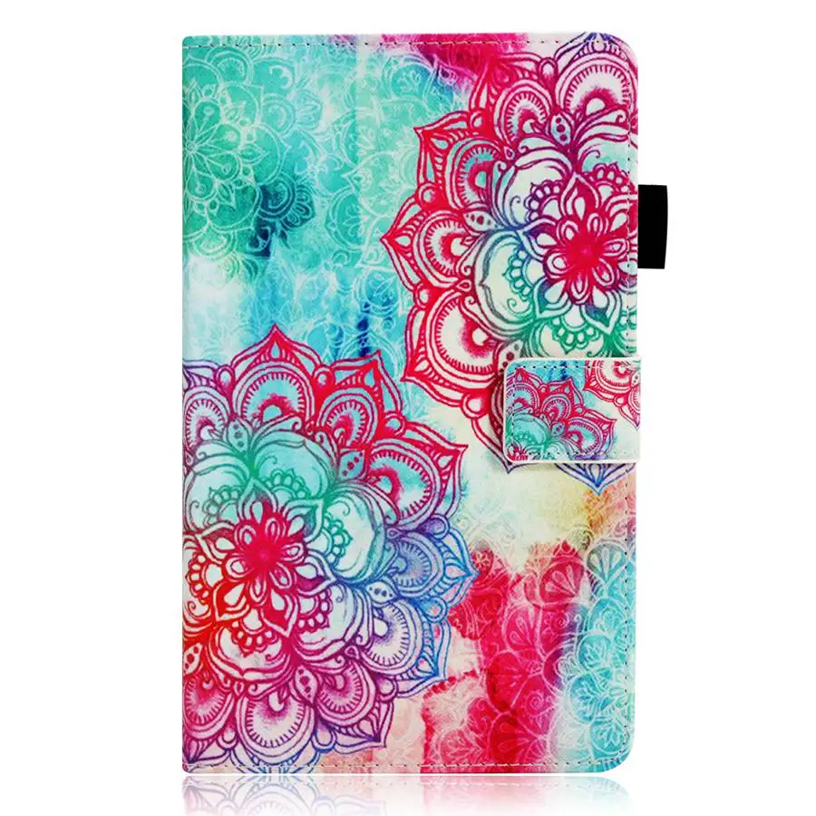 Красочный чехол книжка из искусственной кожи с принтом для Huawei MediaPad M3 Lite 10 BAH L09 W09