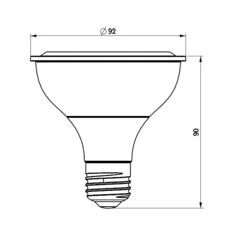 Светодиодная лампа par30 12 Вт светодиодсветодиодный E27 LED Par30 прожекторная шт. SMD3030