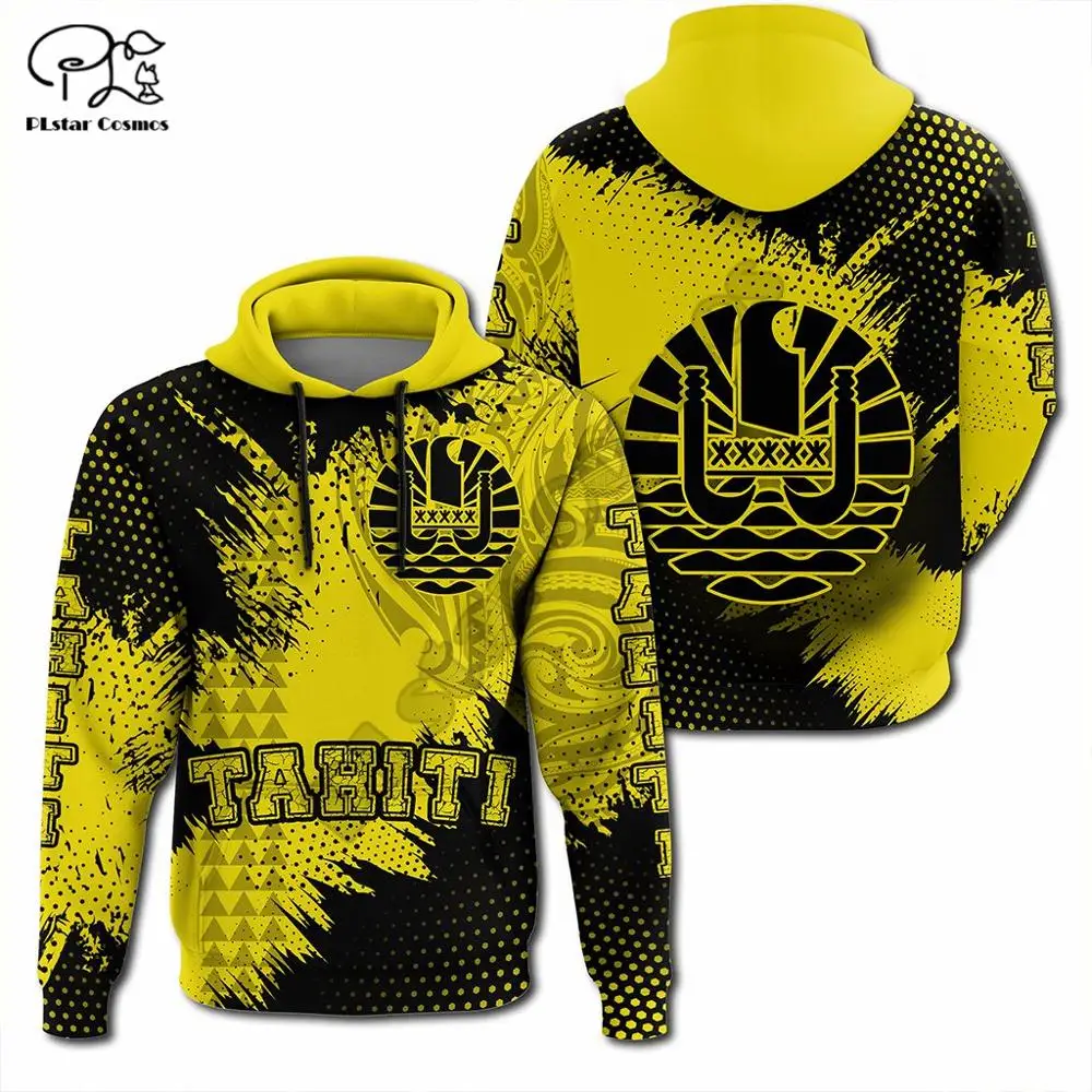 

PLstar Cosmos 3D Printed Tahiti Coat Of Arms Kanaka Polynesian Fashion Men's/Women's Hoodies Zipper Jacket Streetwear Style-4