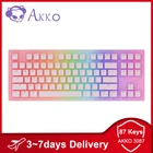 Проводная игровая клавиатура AKKO 3087 с 87 клавишами, USB Type-C, 85% PBT