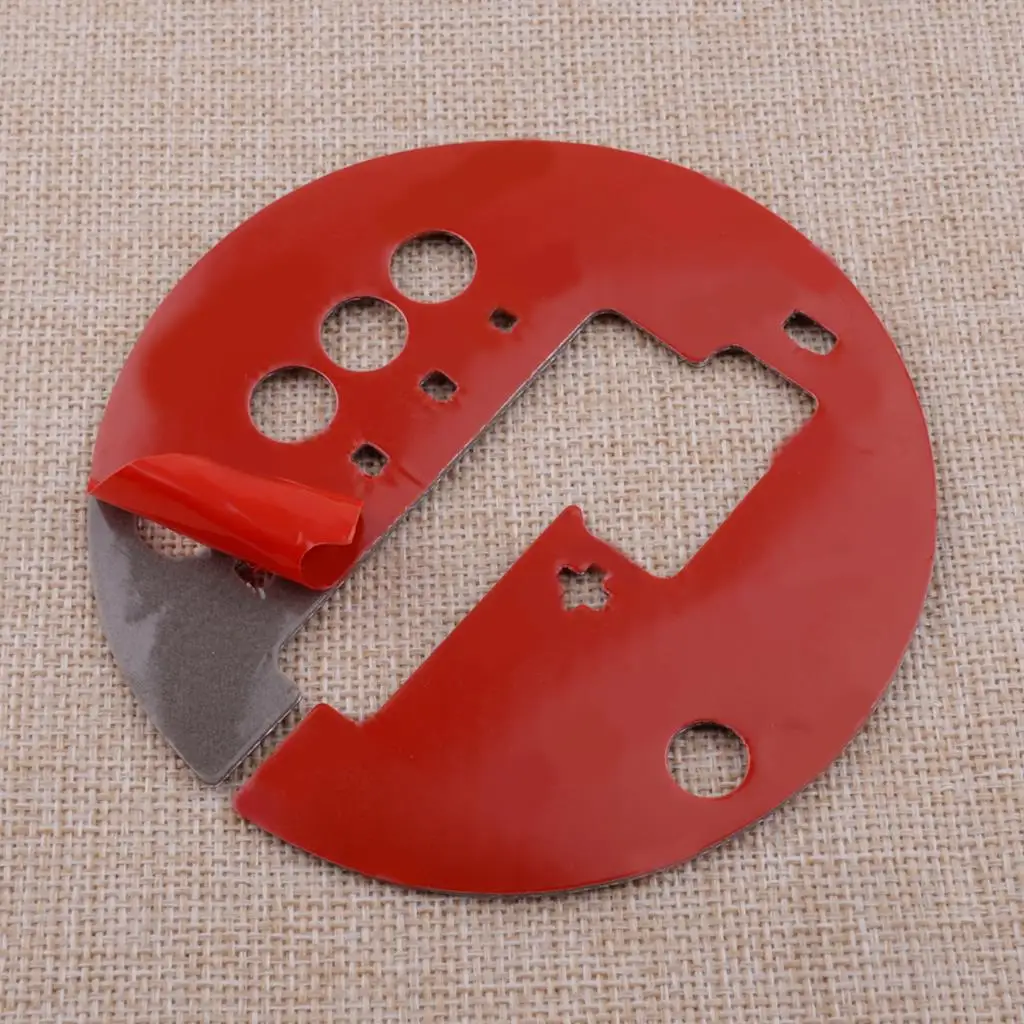 Автомобильная Красная Наклейка на панель коробки переключения передач из