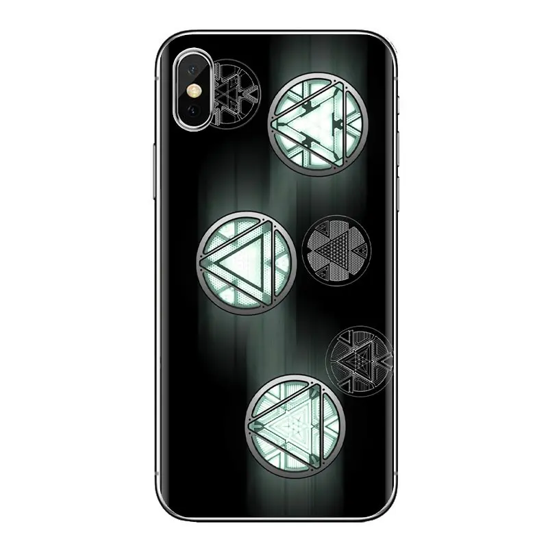 Мягкий корпус Чехол Мстители Железный человек дуговой реактор для Xiaomi Mi3 samsung A10 A30