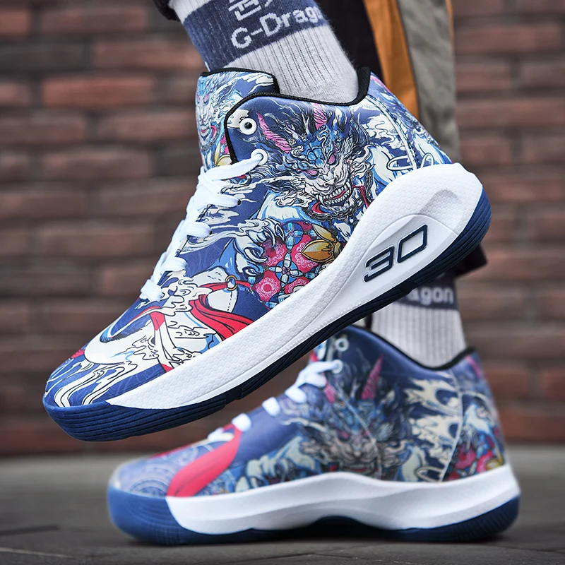 Женская и Мужская Баскетбольная обувь дышащие уличные баскетбольные кроссовки