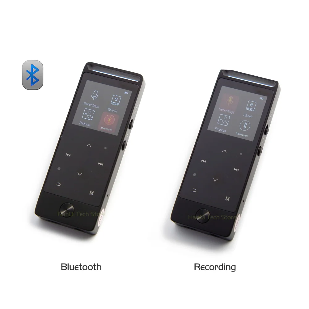 BENJIE X3 S8 металлический Bluetooth MP3-плеер портативный аудио 4 ГБ 8 ГБ музыкальный плеер со встроенным динамиком fm-радио, рекордер, электронная книга, часы