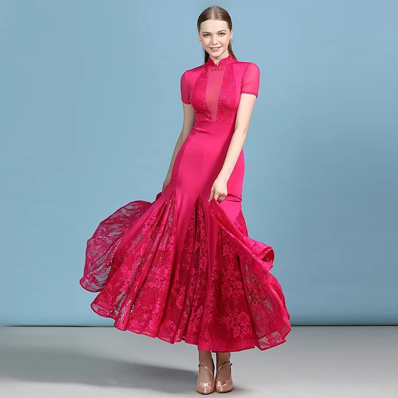 Женское танцевальное платье для бальных танцев танцевальный костюм латинское