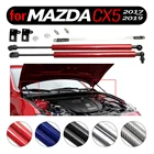 Амортизатор из углеродного волокна для Mazda CX-5 CX5 KF 2017-2020, передняя крышка капота, газовые стойки, подъем, опоры, газовые пружины