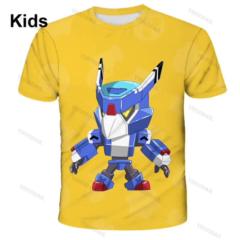 

2021 NEW Frack and Star,Kids Tops Girls Boys Clothes Harajuku Shirt Children Shark Leon 3d T-shirt
