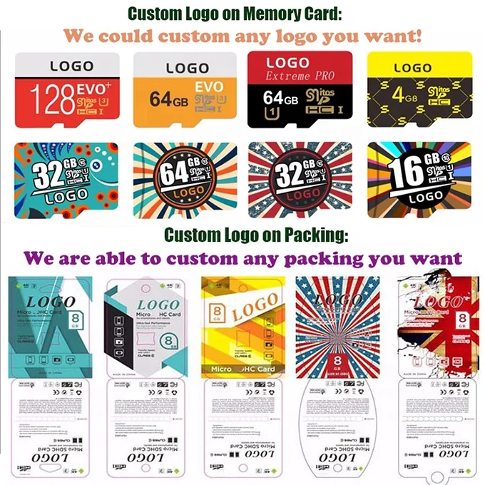 Изготовленным на заказ логосом Оптовая реального Ёмкость слот для карт памяти 50