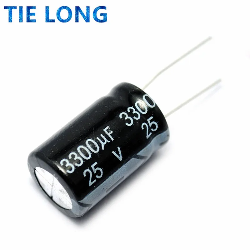

5PCS 25v3300uf 3300uf25v 16*25 25v 3300uf 16x25 Electro Electrolytic capacitor