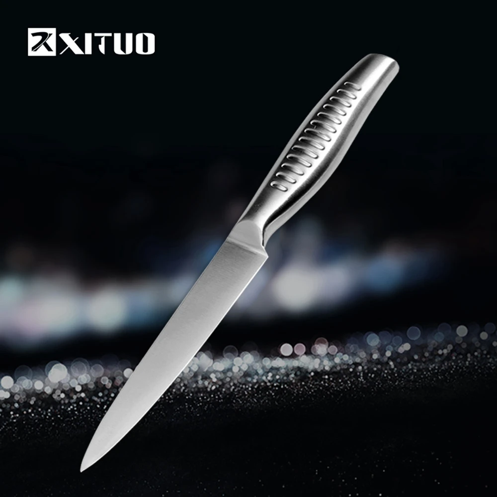 XITUO 5 &quotНержавеющая сталь Кухня Ножи утилита нож для очистки овощей шеф повара