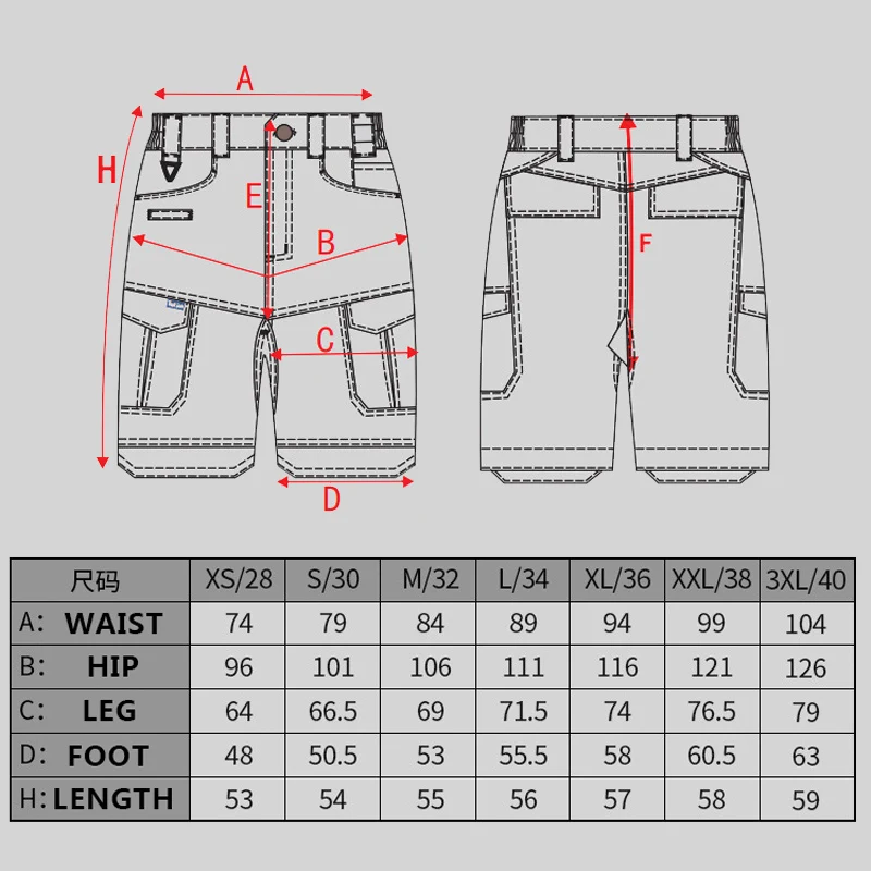 

Brand Men Tactical Military Camouflage Shorts Combat Cargo Pants Multi Pockets Loose Work Casual Short Pants Dropshipping