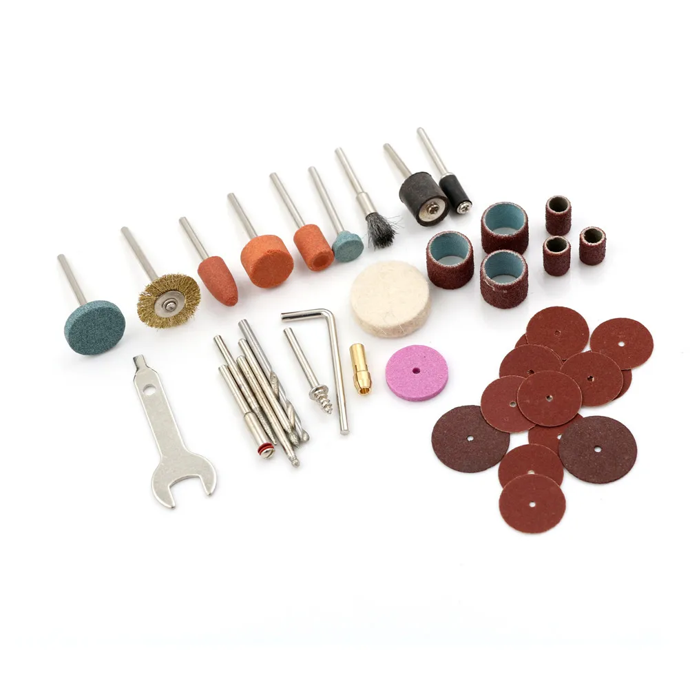 

40 шт. деревянный металлический гравировальный Электрический Роторный инструмент аксессуар для дремель Биты Набор для Dremel шлифовальный пол...