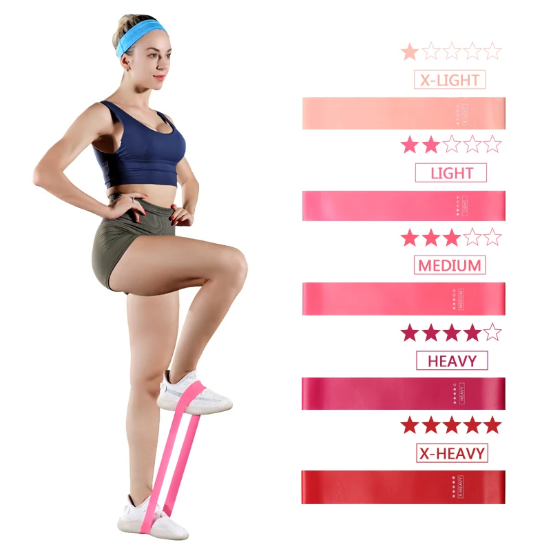 Эластичная лента для занятий спортом латексная эластичная пилатеса йоги