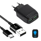 Asus ROG Phone 5 5s ZenFone 7 8 Phone USB зарядное устройство адаптер Type C зарядное устройство Micro usb кабель для Huawei P8 P20 P40 lite Honor 9 10i