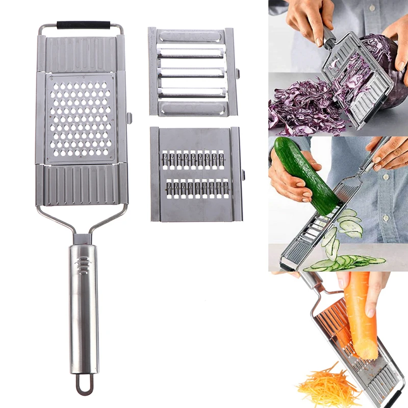 3 в 1 овощерезка измельчитель терка многофункциональная Овощечистка для моркови