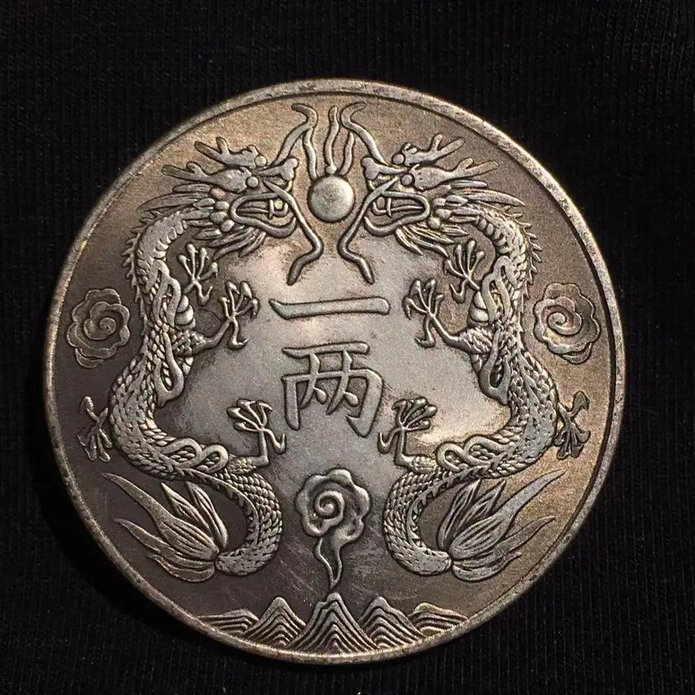 Китайский талисман монета дракона летающий дракон Украинская копия фэн шуй