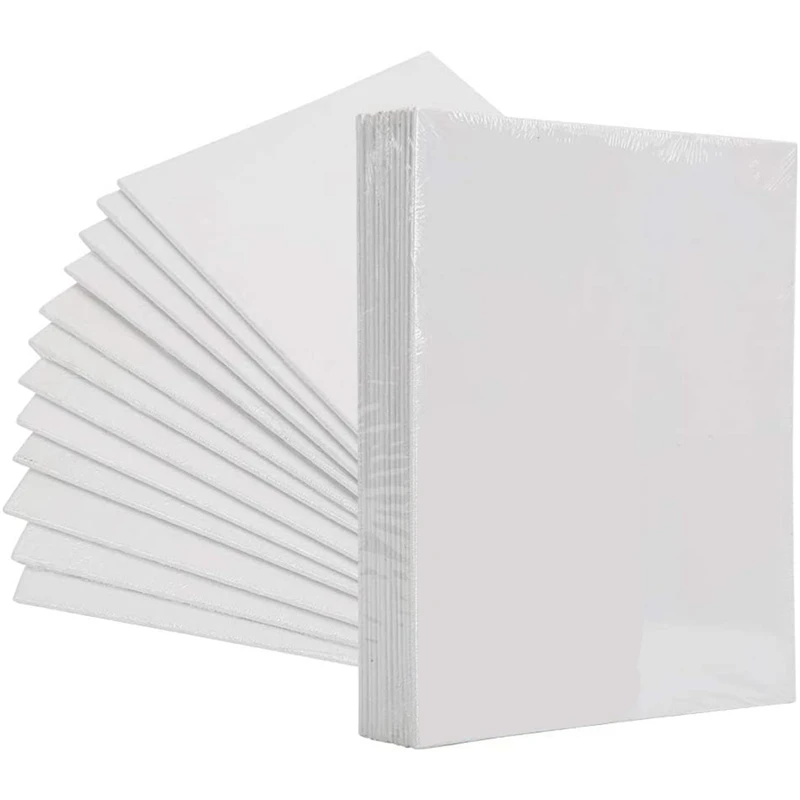 

PPYY-Canvas Drawing Board 20.32X25.44 cm Canvas 12 Piece Pack Value Set-Artist Canvas Drawing Board