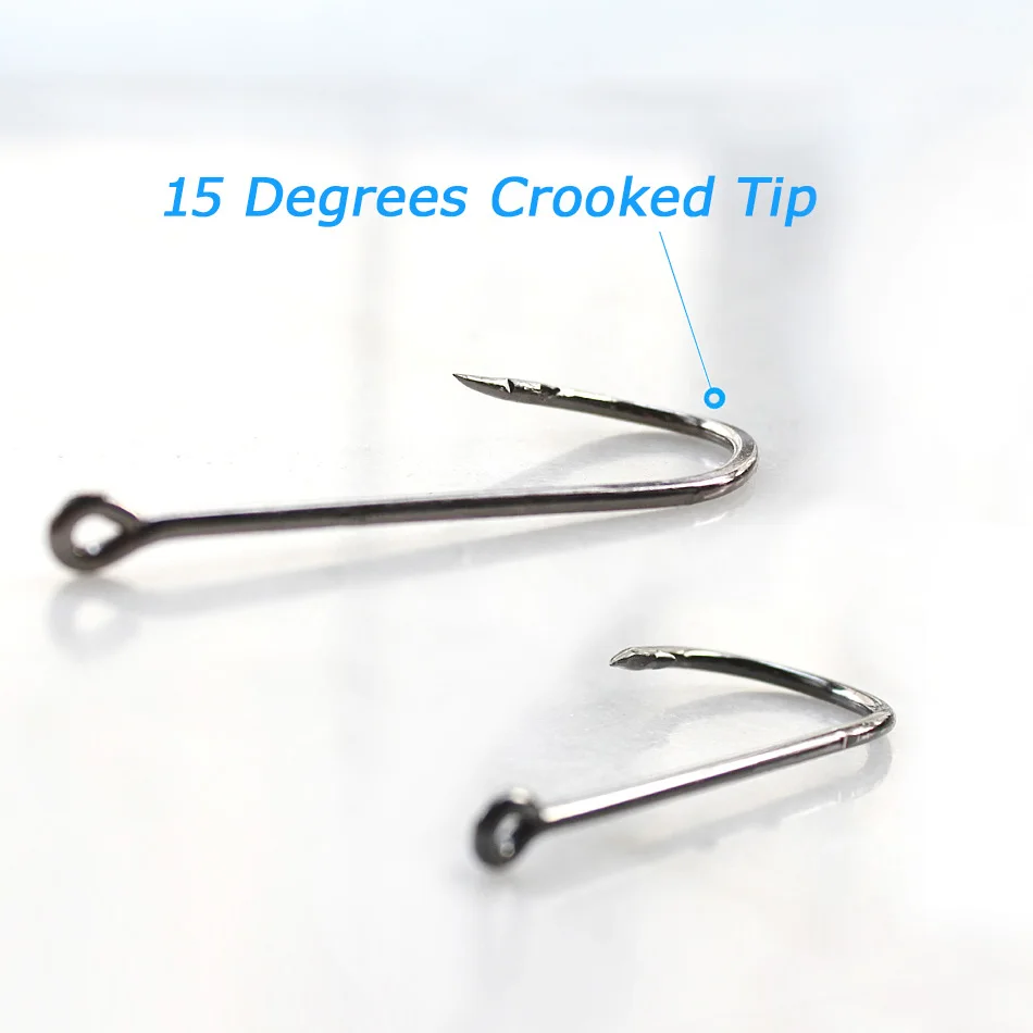 

Lots 100pcs Fishing Hook Octopus Series HC-72A High-carbon steel Fishhook Saltwater Bass 8299 1#-10/0# Barbed Sharpened Hook