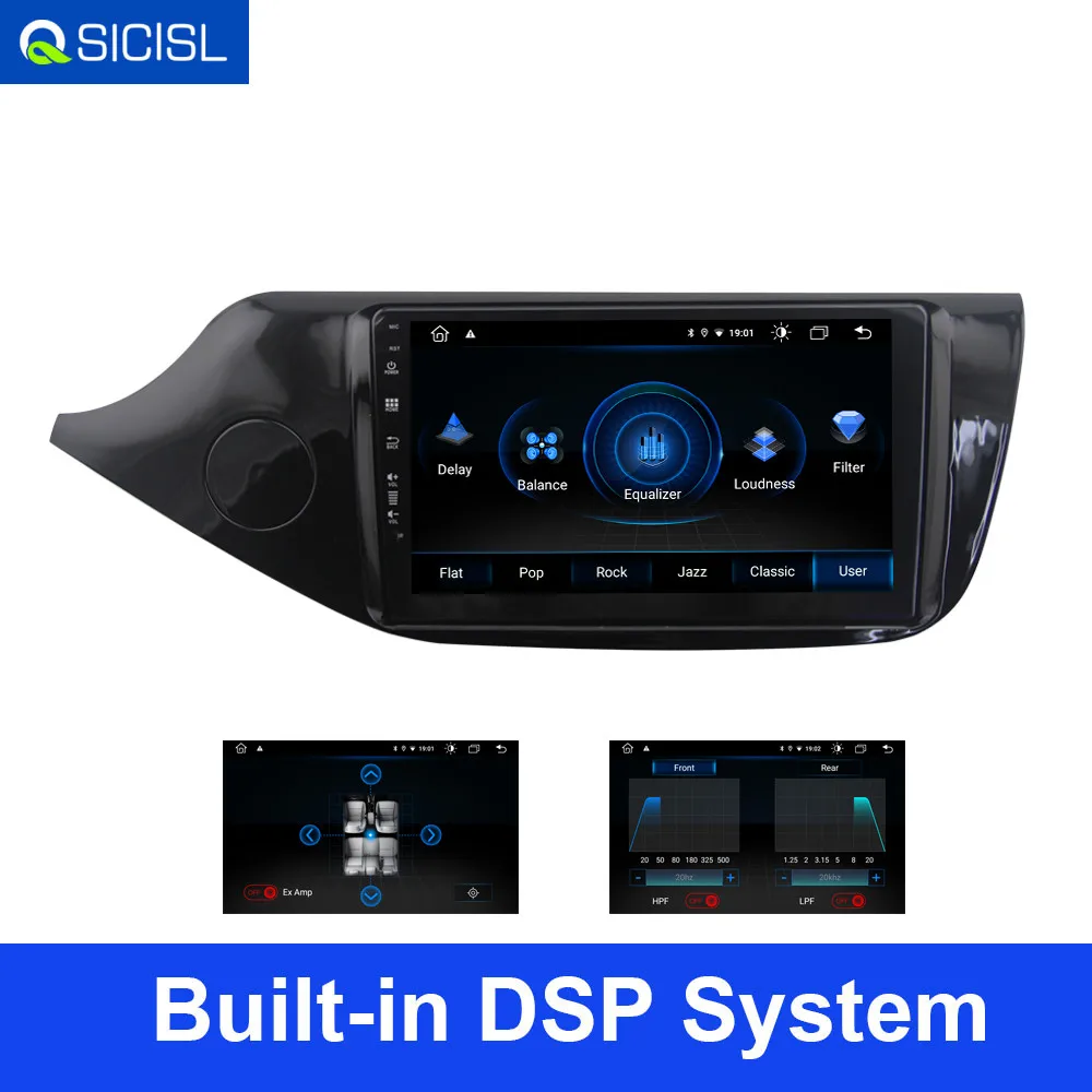 Автомагнитола с Android 10 0 для Kia Ceed JD 2012-2018 4G модем 64 ГБ GPS навигация DVD DSP | Автомобили