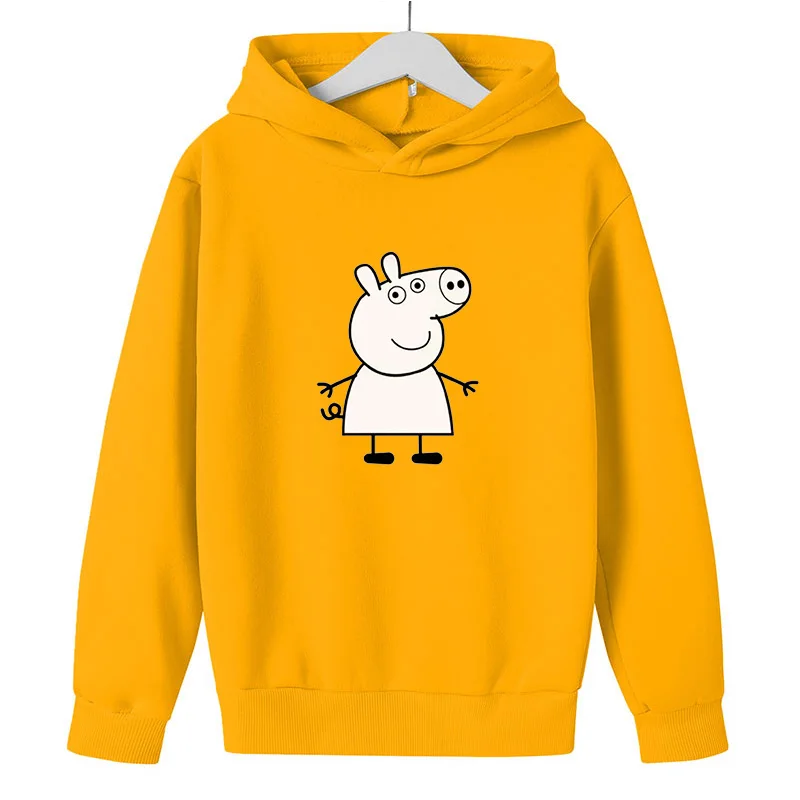 

2021 4T-14T children's hoodie pullover cartoon funny boy girl casual top hoodie children's tee suit