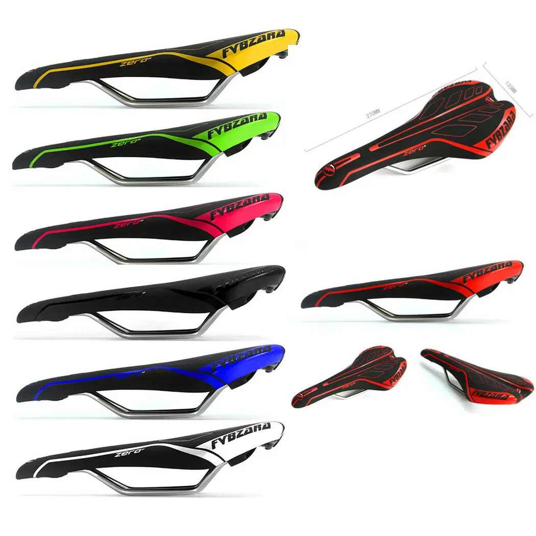 

Bike Saddle Bicycle Saddle PVC Fabric Soft Mtb Cycling Road Mountain Bike Seat Triathlon Bike Accessories