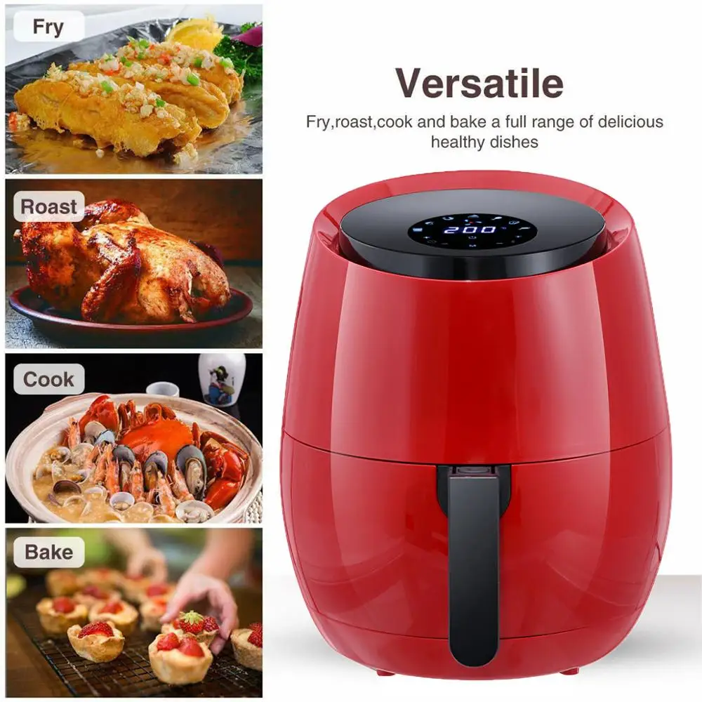 Электрическая Фритюрница со съемной корзиной для жарки 1400 Вт л|Электрические